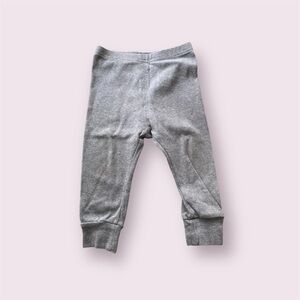 Baby Grey Cotton Leggings